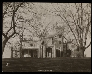 Het Helen Gould Landgoed (voormalige Jay Gould residentie) in Tarrytown, New York