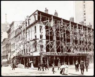 Het Hotel Metropolitan aan Broadway en 27th Street, New York, ca. 1900