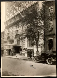 Uitzicht op het Robert Treat Hotel, Newark, New Jersey, 1916