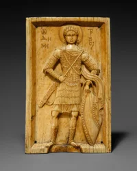 Icoon met Sint Demetrios, 950-1000