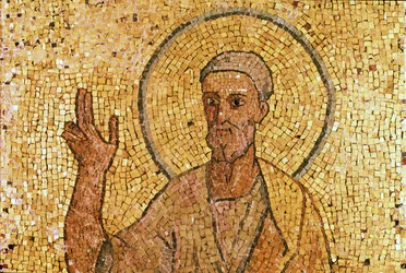 Sint-Pieter, uit de crypte van Sint-Pieter, ca. 700 AD