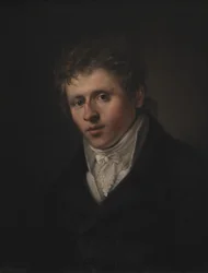 Portret van de schilder Johan Christian Dahl