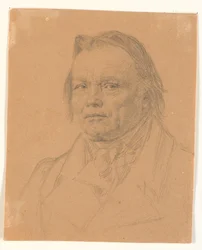 Portret van regimentdierenarts J.C. Freund