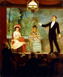 De muziekhal, 1889