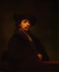 Kopie van Rembrandts Portret van Zichzelf, 1926