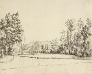 Sanderumgaard gezien vanuit de tuin