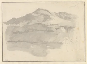 Uitzicht op het meer van Albano