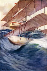 Een luchtliner van de toekomst