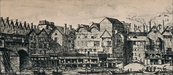 Deel van de stad Parijs, 1915