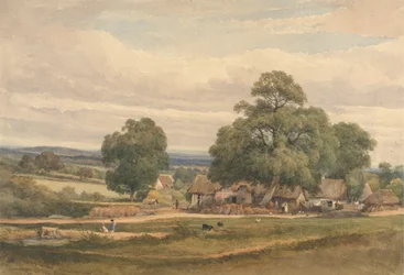 Emerey Down bij Lyndhurst, New Forest, Hants