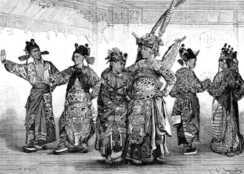 Chinese tragedieacteurs, 19e eeuw