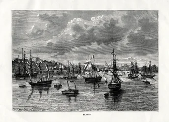 Nantes, Frankrijk, 1879