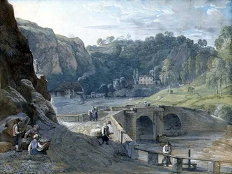 Uitzicht op de Elbe