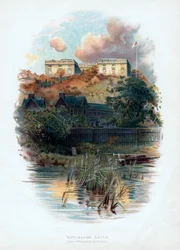 Nottingham Castle, Nottinghamshire, 1895