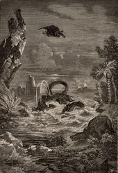 De Aarde tijdens de tijd van de dinosauriërs