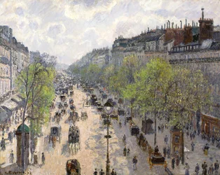 Boulevard Montmartre, lente, 1897