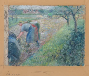 Veldwerkers, Pontoise, 1880