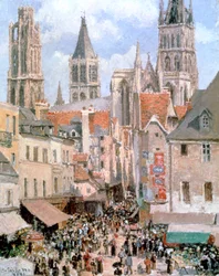 Levine en Walk Rouen, 1898
