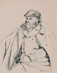 Portret van Cézanne, ca. 1874