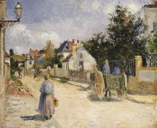 Weg in Pontoise, 1879