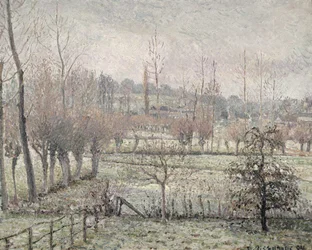 Sneeuweffect in Eragny, 1894