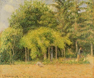 De prieel in Eragny, 1893