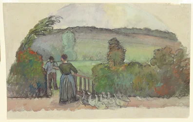 Het ganzenmeisje, ca. 1895