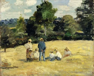 De rust van de oogsters, Montfoucault