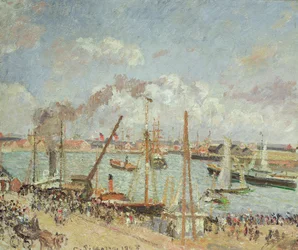 De haven van Le Havre, middag, zon, 1903