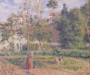 Groentetuin bij de Hermitage, Pontoise, 1879