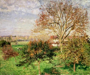 Herfstochtend in Éragny