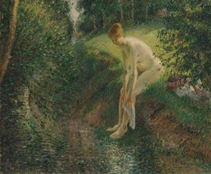 Bader in het bos, 1895