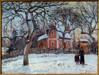 Kastanje en Louveciennes