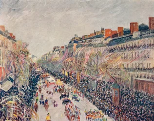 La Mi-Carême sur les Boulevards, 1897