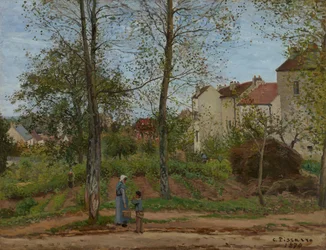 Landschap bij Louveciennes (herfst)