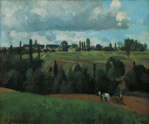 Landschap bij Ennery, bij Pontoise