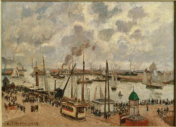 Port du Havre ... (olieverf op doek)