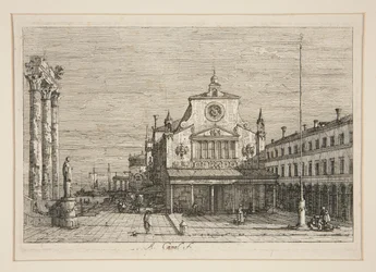 Imaginaire weergave van S. Giacomo di Rialto