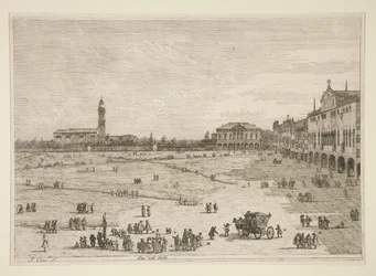 Prà della Valle, uit de serie Vedute (Gezichten)