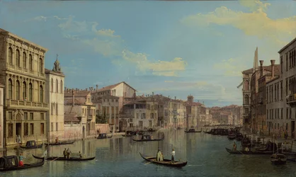 Het Canal Grande in Venetië van Palazzo Flangini tot Campo San Marcuola