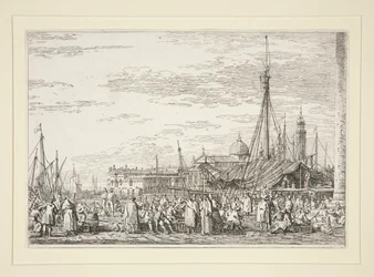 De markt op de Molo