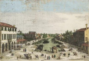Canaletto Mestre kleurrijk