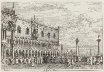 La Piera del Bando. V. [rechtsonder], ca. 1735-1746
