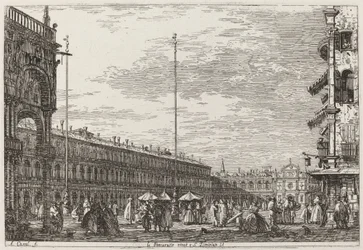 Le Procuratie niove e S. Ziminian V. [rechtsboven]