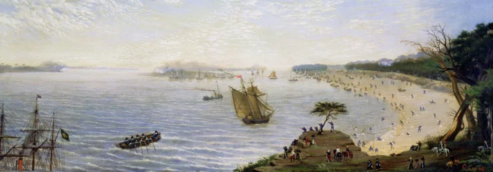 Verrassing aan de frontlinie van het leger bij Estero, Argentinië