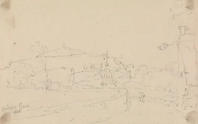 Godshill Church, augustus 1826
