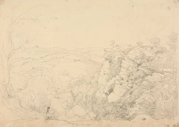 Schets van Chudleigh Rocks, Devon