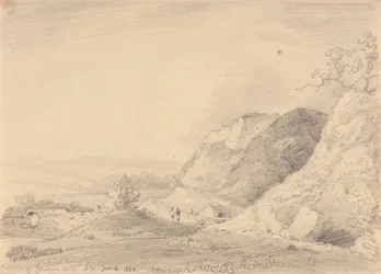 Zuidoostelijke Bastion van Carisbrooke Kasteel, 14 juni 1830