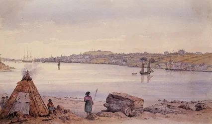 Uitzicht in Nova Scotia