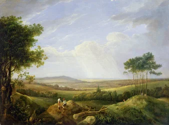 Landschap met figuren